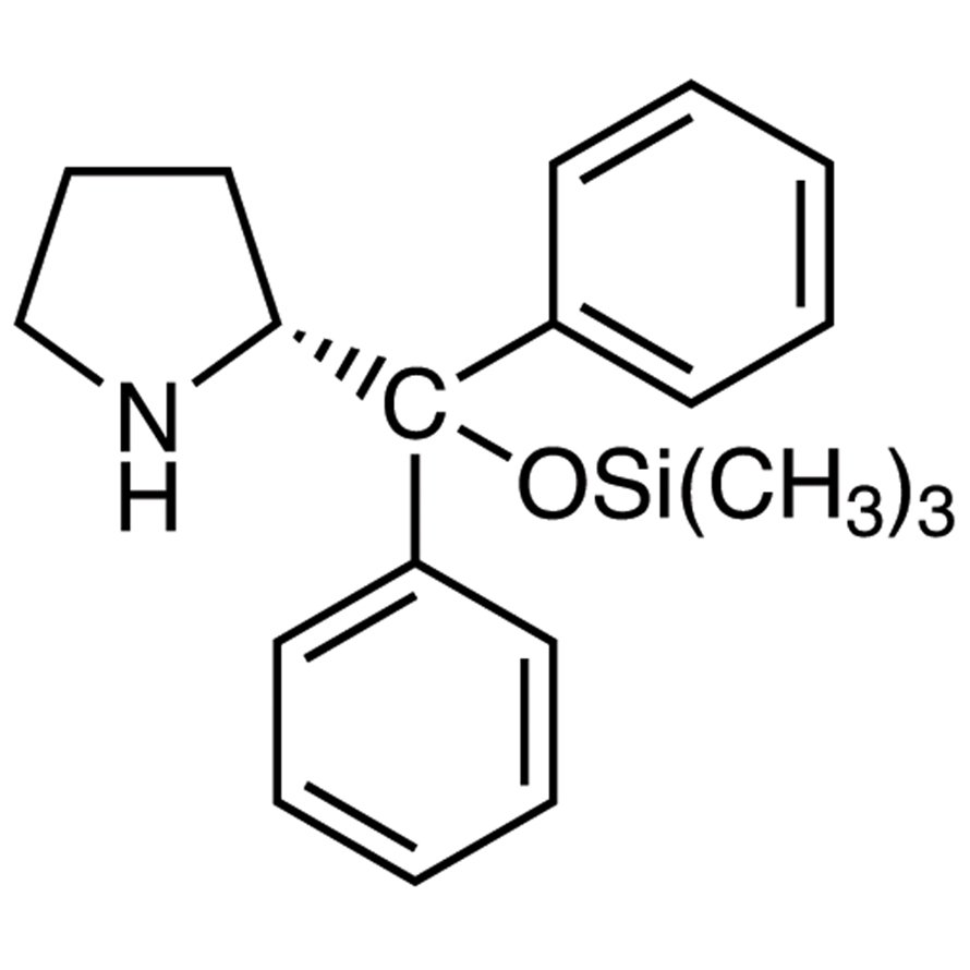 (R)-(+)-α,α-Diphenyl-2-pyrrolidinemethanol Trimethylsilyl Ether >98.0%(GC)(T) - CAS 943757-71-9