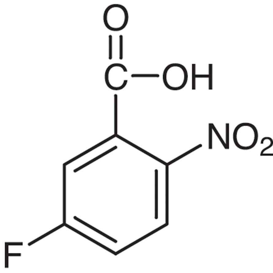 5-Fluoro-2-nitrobenzoic Acid >98.0%(GC)(T) - CAS 320-98-9