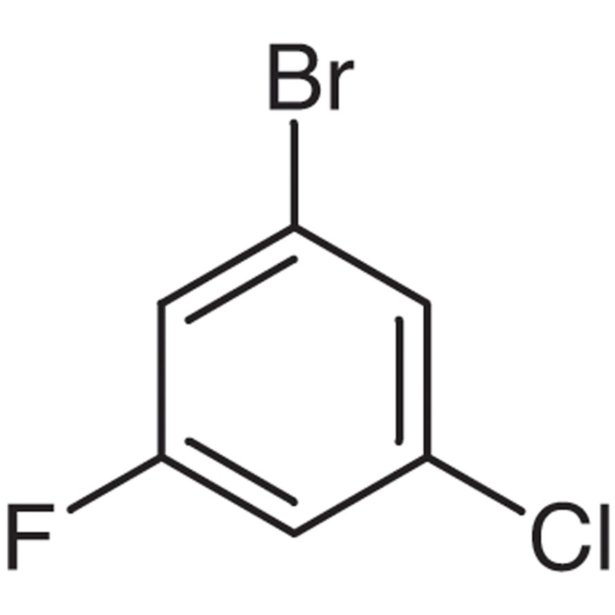 1-Bromo-3-chloro-5-fluorobenzene >98.0%(GC) - CAS 33863-76-2
