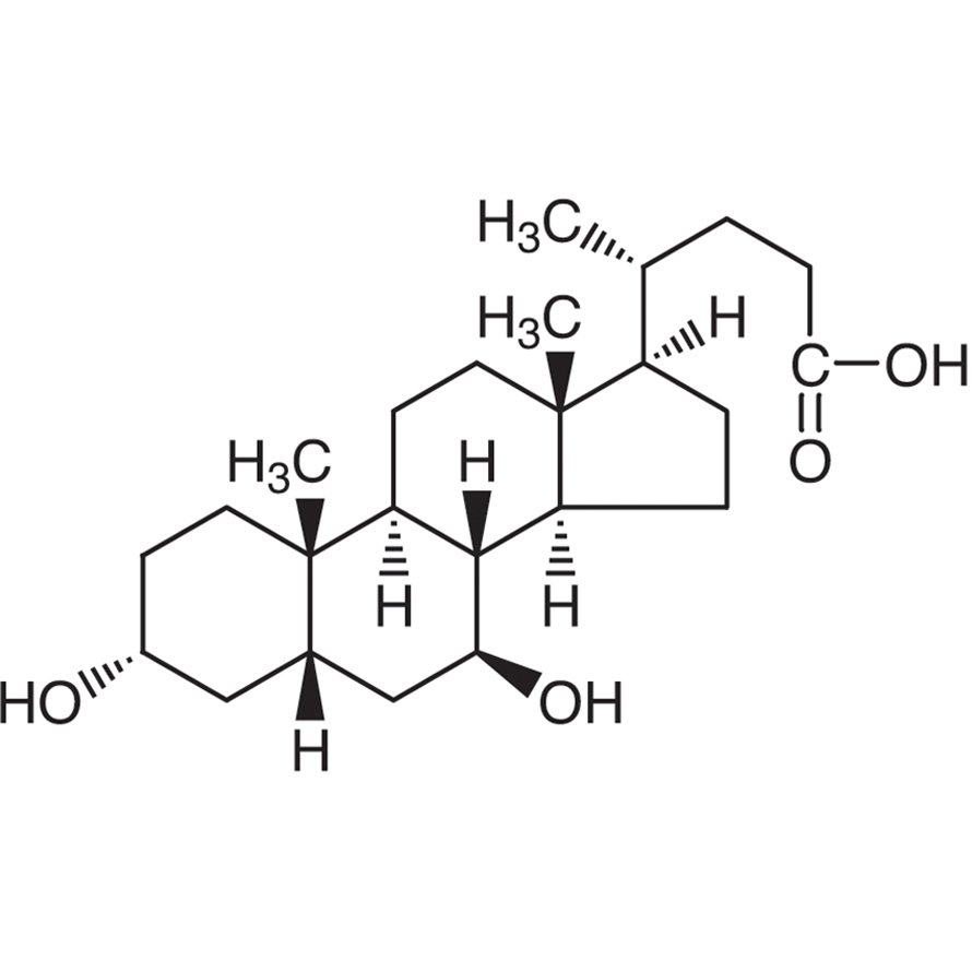 Ursodeoxycholic Acid >98.0%(T) - CAS 128-13-2