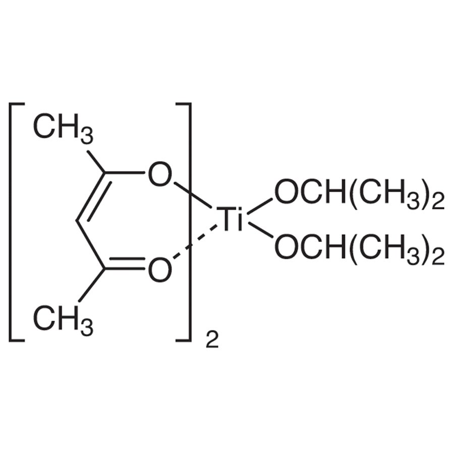 Bis(2,4-pentanedionato)bis(2-propanolato)titanium(IV) (75% in Isopropyl Alcohol)  - CAS 17927-72-9