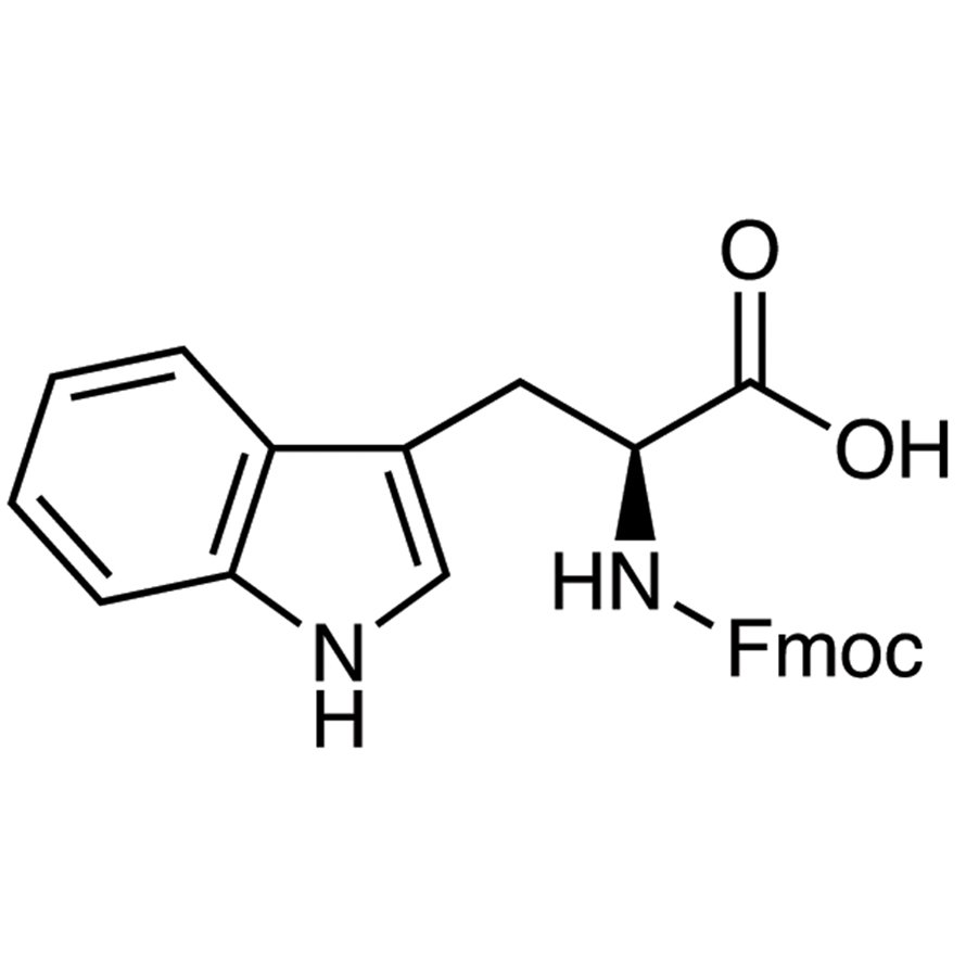 Nα-[(9H-Fluoren-9-ylmethoxy)carbonyl]-L-tryptophan >98.0%(T)(HPLC) - CAS 35737-15-6