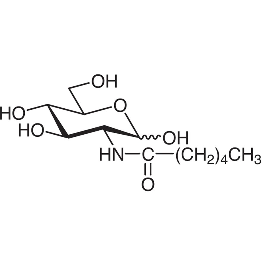 N-Hexanoyl-D-glucosamine >98.0%(N) - CAS 19817-88-0
