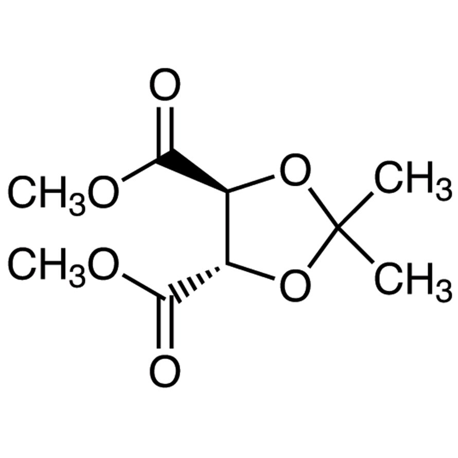 Dimethyl (+)-2,3-O-Isopropylidene-D-tartrate >95.0%(GC) - CAS 37031-30-4
