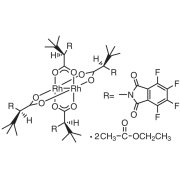 Tetrakis[N-tetrafluorophthaloyl-(R)-tert-leucinato]dirhodium Bis(ethyl Acetate) Adduct >98.0%(HPLC)