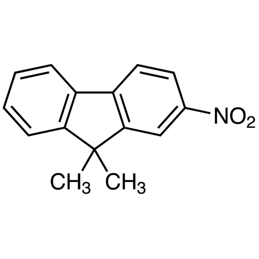 9,9-Dimethyl-2-nitrofluorene >98.0%(GC) - CAS 605644-46-0