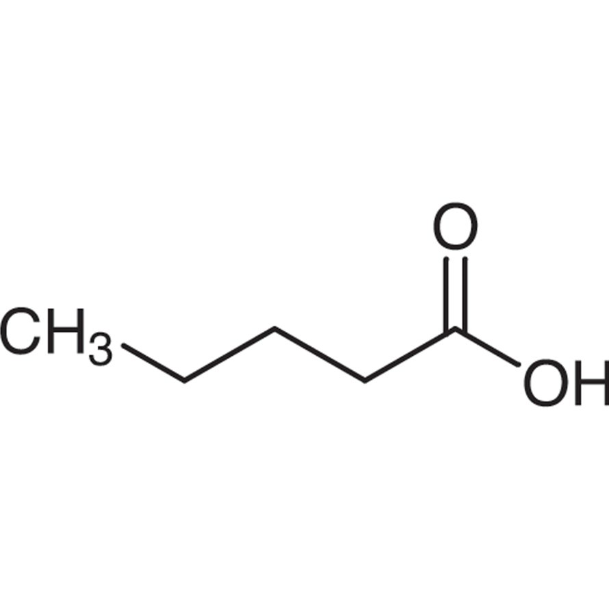 Valeric Acid >98.0%(GC)(T) - CAS 109-52-4