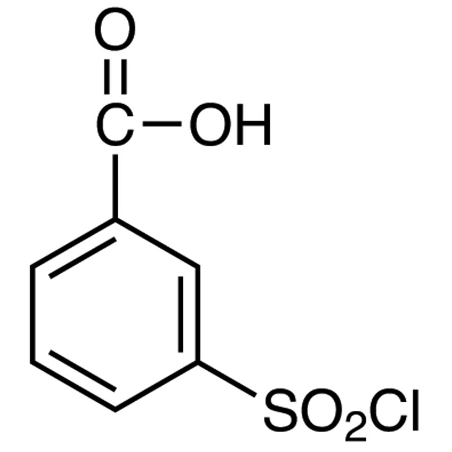 3-(Chlorosulfonyl)benzoic Acid >96.0%(T) - CAS 4025-64-3