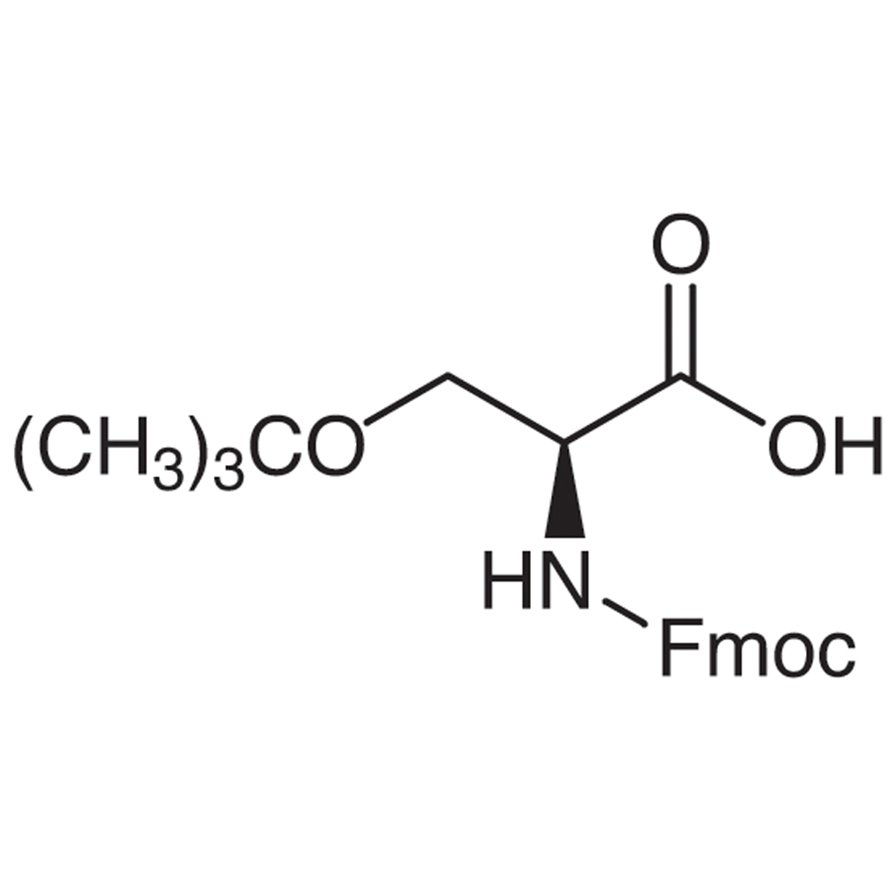 O-tert-Butyl-N-[(9H-fluoren-9-ylmethoxy)carbonyl]-L-serine >98.0%(T)(HPLC) - CAS 71989-33-8