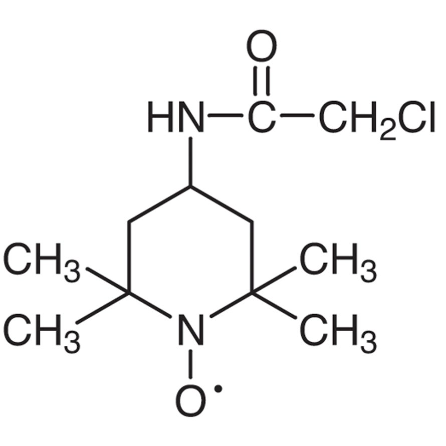 4-(2-Chloroacetamido)-2,2,6,6-tetramethylpiperidine 1-Oxyl Free Radical >96.0%(HPLC) - CAS 36775-23-2