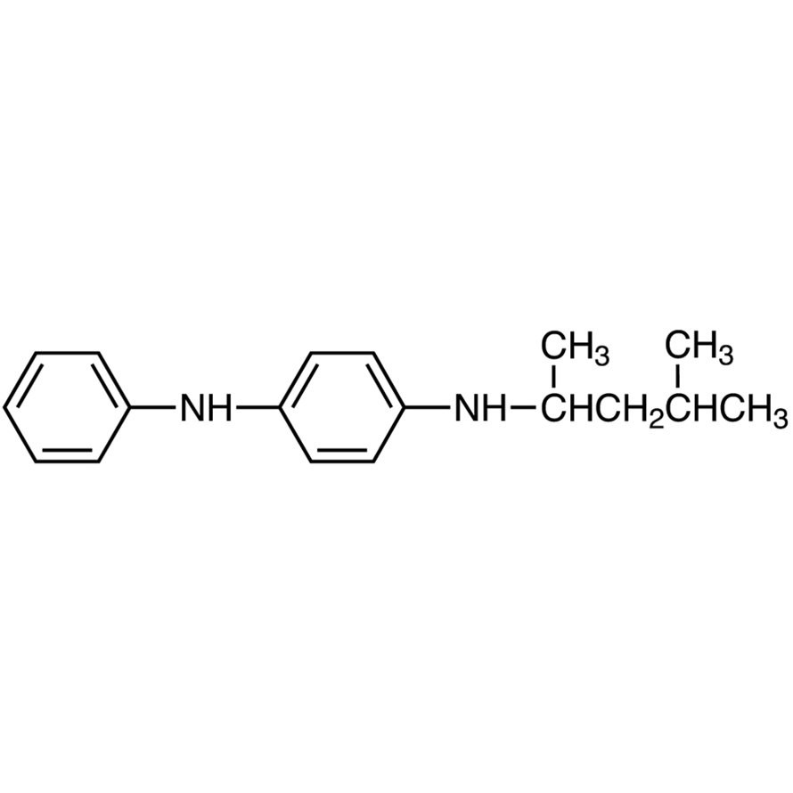 N-(1,3-Dimethylbutyl)-N'-phenyl-1,4-phenylenediamine >98.0%(GC) - CAS 793-24-8