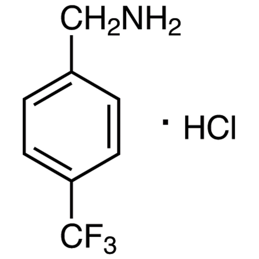 4-(Trifluoromethyl)benzylamine Hydrochloride >98.0%(HPLC)(N) - CAS 3047-99-2