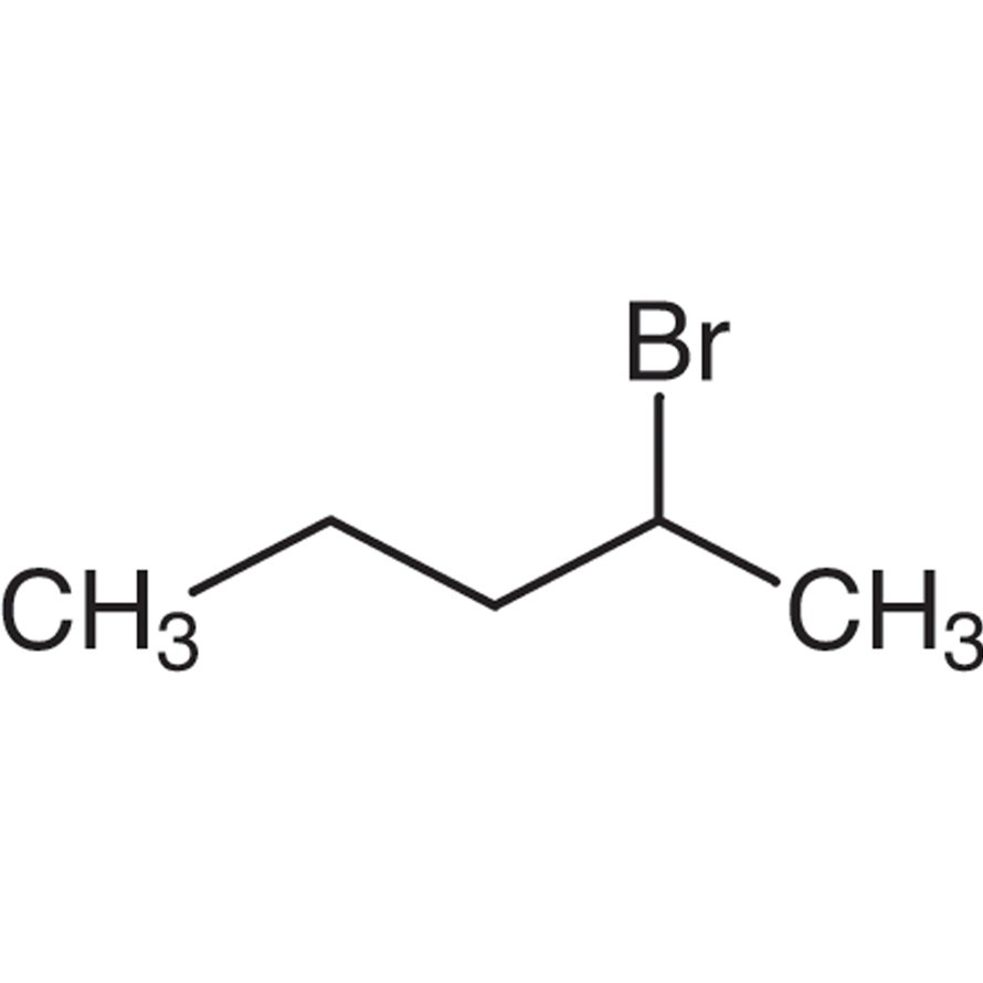2-Bromopentane (contains ca. 12% 3-Bromopentane) >85.0%(GC) - CAS 107-81-3