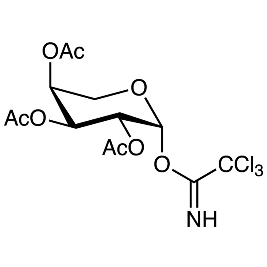 2,3,4-Tri-O-acetyl-β-L-arabinopyranosyl 2,2,2-Trichloroacetimidate  - CAS 869848-87-3
