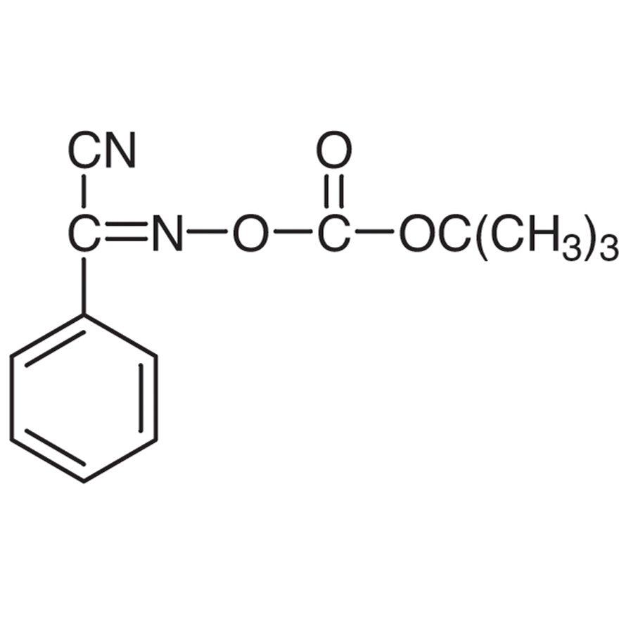 2-(tert-Butoxycarbonyloxyimino)-2-phenylacetonitrile >98.0%(N) - CAS 58632-95-4