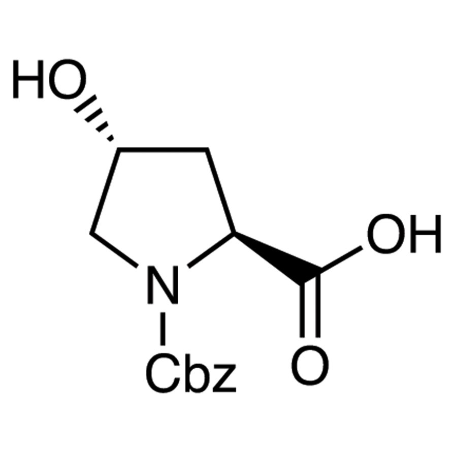 trans-N-Carbobenzoxy-4-hydroxy-L-proline >98.0%(T)(HPLC) - CAS 13504-85-3