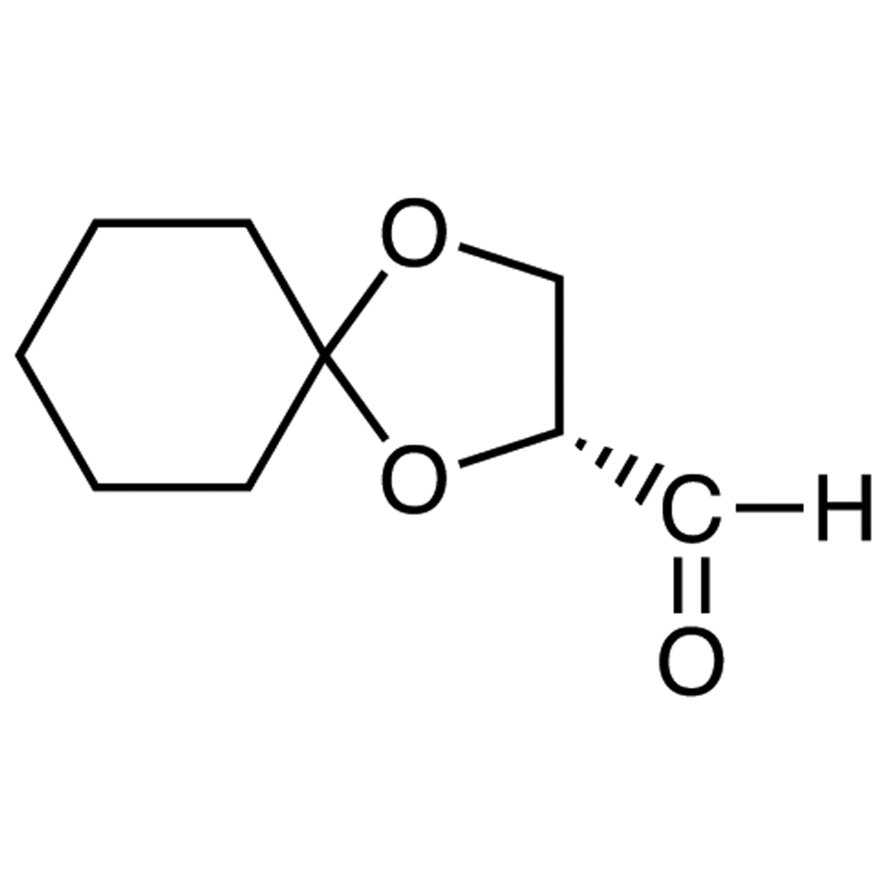 (R)-1,4-Dioxaspiro[4.5]decane-2-carboxaldehyde >98.0%(GC) - CAS 78008-36-3