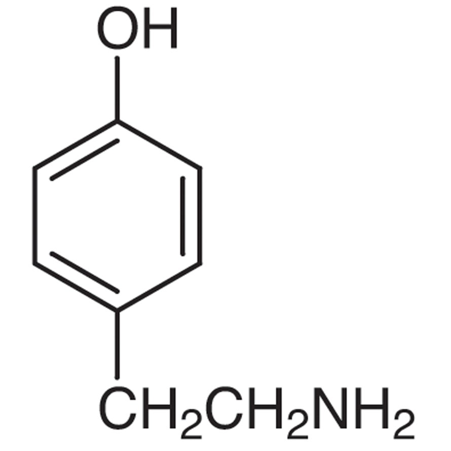 Tyramine >98.0%(GC)(T) - CAS 51-67-2
