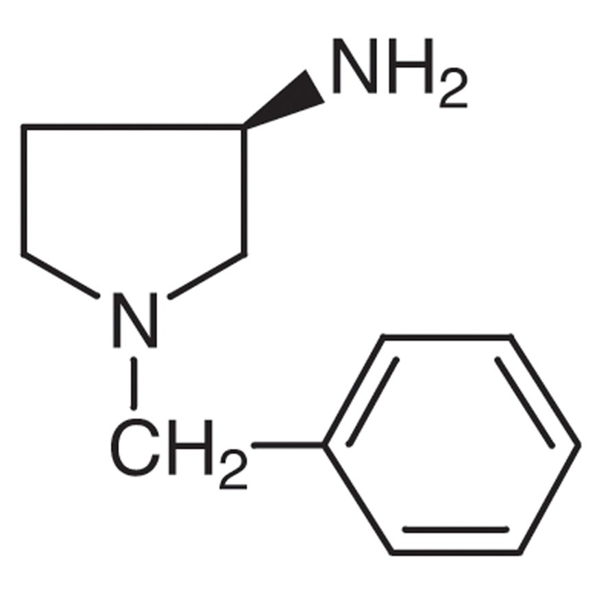 (3R)-(-)-1-Benzyl-3-aminopyrrolidine >98.0%(GC)(T) - CAS 114715-39-8