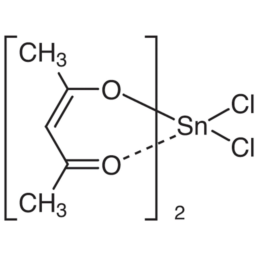 Bis(2,4-pentanedionato)tin(IV) Dichloride >98.0%(T) - CAS 16919-46-3