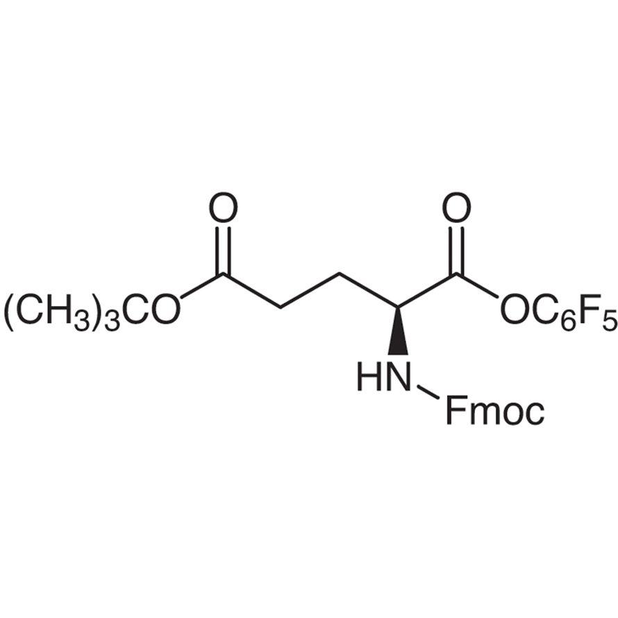 5-tert-Butyl 1-Pentafluorophenyl N-[(9H-Fluoren-9-ylmethoxy)carbonyl]-L-glutamate >98.0%(HPLC)(N) - CAS 86061-04-3