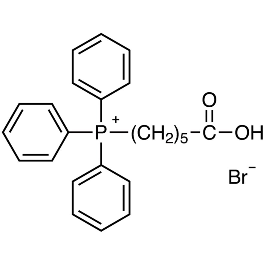 (5-Carboxypentyl)triphenylphosphonium Bromide >96.0%(T) - CAS 50889-29-7