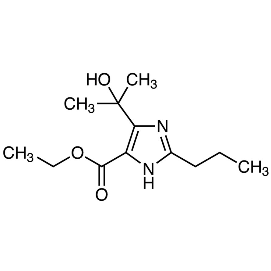 Ethyl 4-(2-Hydroxy-2-propyl)-2-propyl-1H-imidazole-5-carboxylate >96.0%(GC)(T) - CAS 144689-93-0