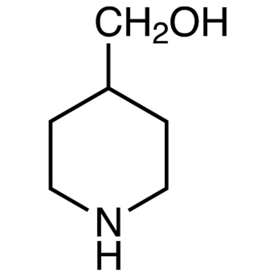 4-Piperidinemethanol >97.0%(GC)(T) - CAS 6457-49-4