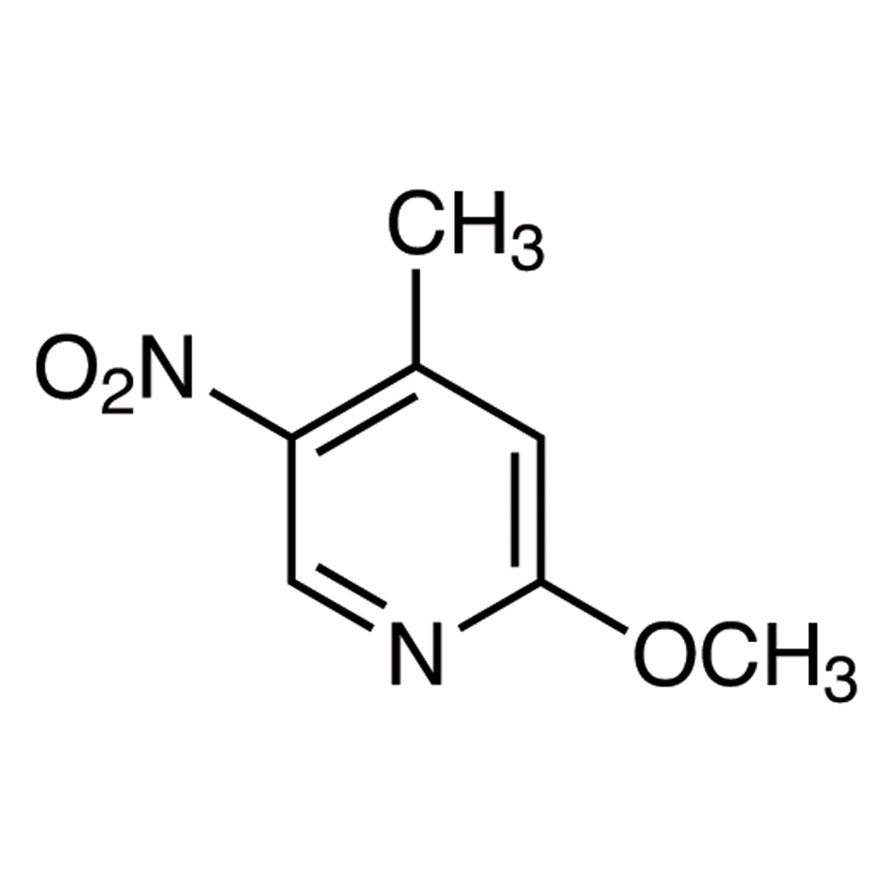 2-Methoxy-4-methyl-5-nitropyridine >98.0%(GC) - CAS 6635-90-1