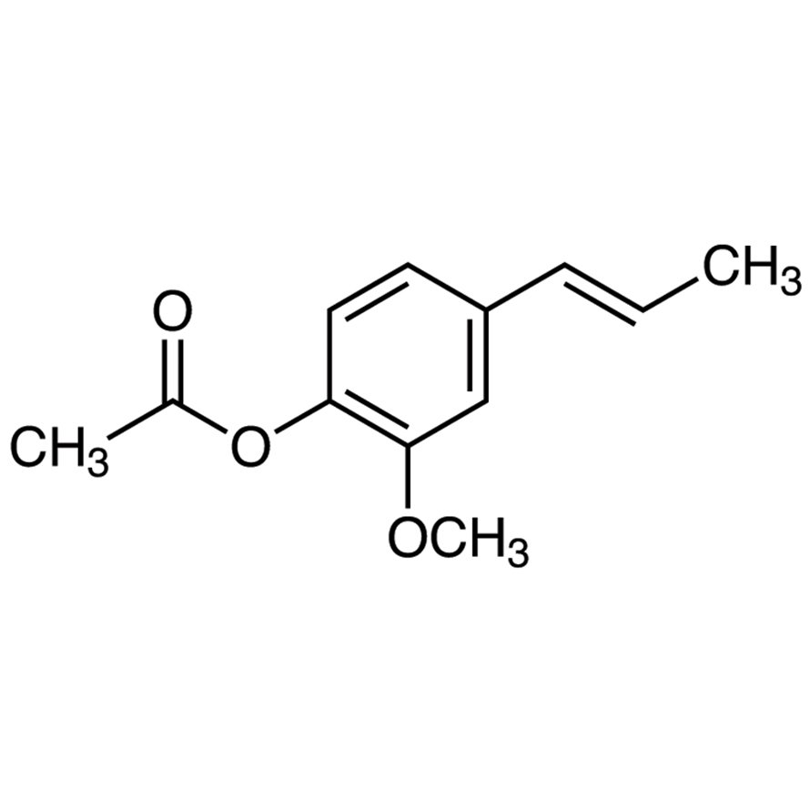 1-Acetoxy-2-methoxy-4-[(E)-1-propenyl]benzene >98.0%(GC) - CAS 5912-87-8