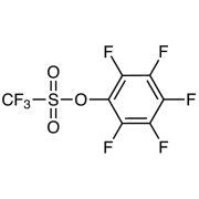 Pentafluorophenyl Trifluoromethanesulfonate >97.0%(GC) - CAS 60129-85-3