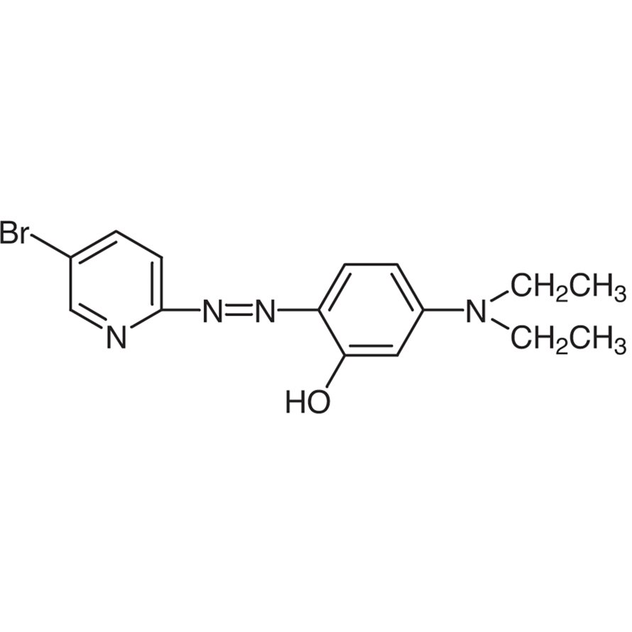 2-(5-Bromo-2-pyridylazo)-5-(diethylamino)phenol >98.0%(T)(HPLC) - CAS 14337-53-2