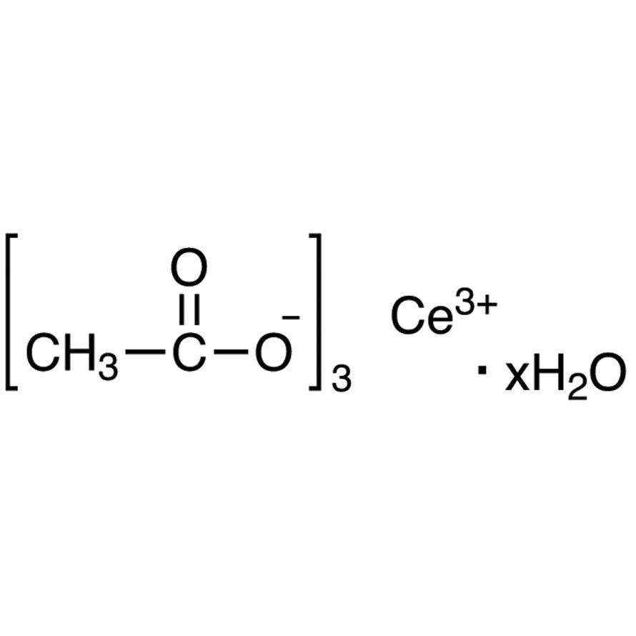 Cerium(III) Acetate Hydrate >98.0%(T) - CAS 206996-60-3