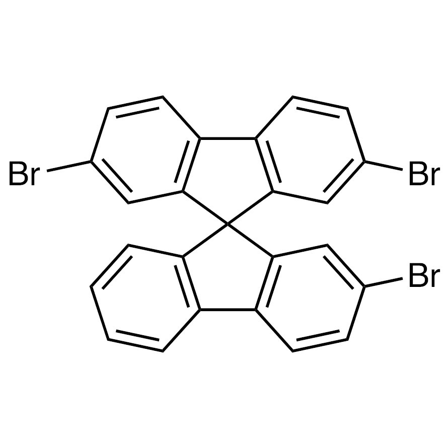 2,2',7-Tribromo-9,9'-spirobi[fluorene] >98.0%(T)(HPLC) - CAS 171408-77-8