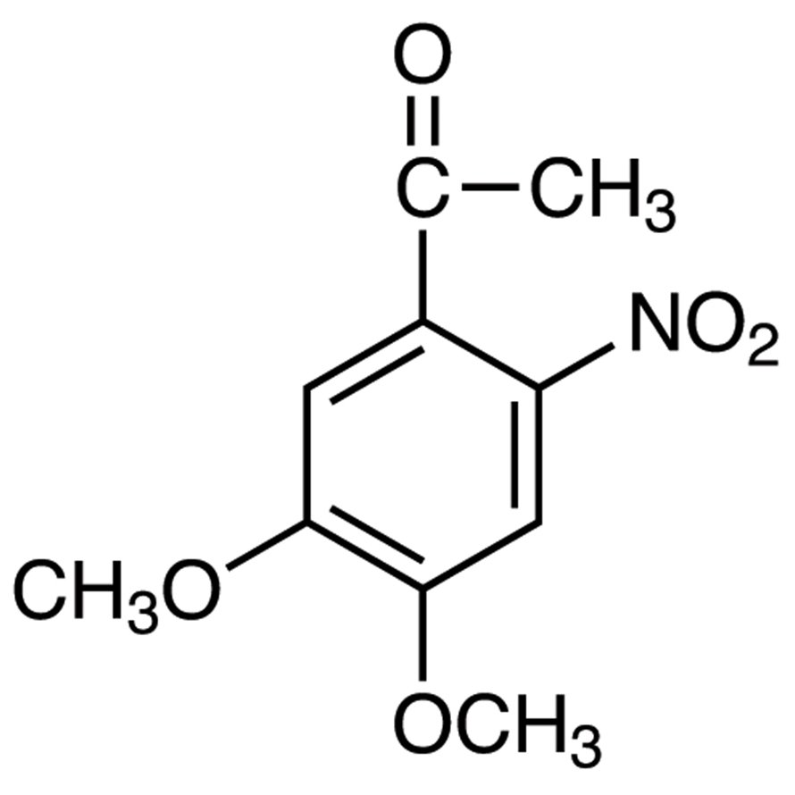 4',5'-Dimethoxy-2'-nitroacetophenone >98.0%(GC) - CAS 4101-32-0