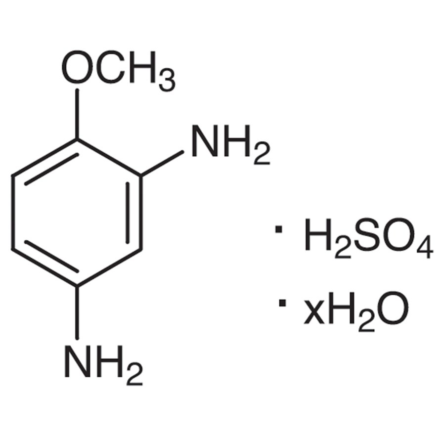 2,4-Diaminoanisole Sulfate Hydrate >98.0%(HPLC) - CAS 6219-67-6