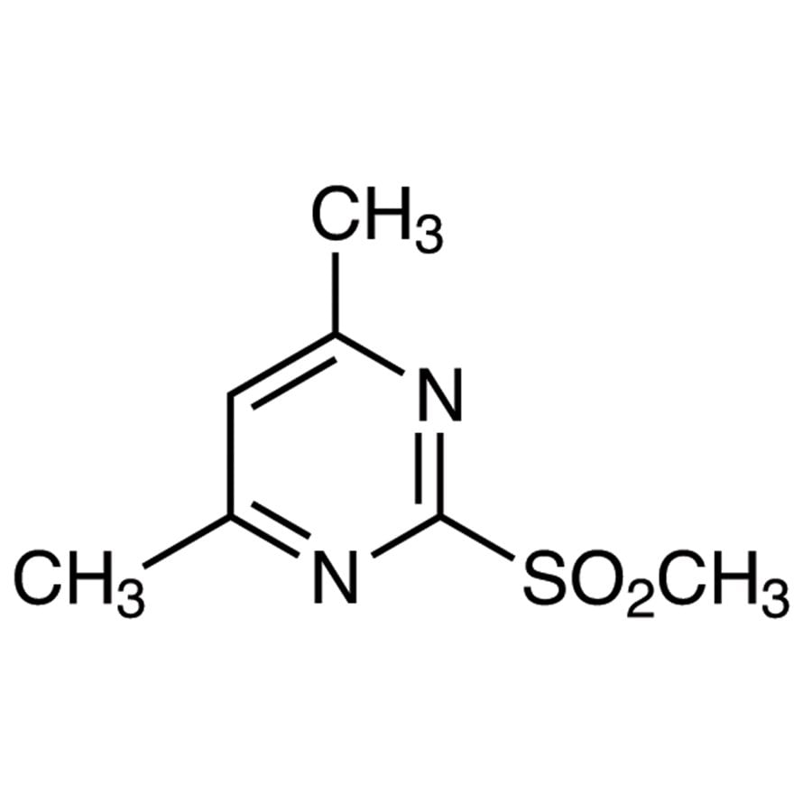 4,6-Dimethyl-2-(methylsulfonyl)pyrimidine >98.0%(GC) - CAS 35144-22-0