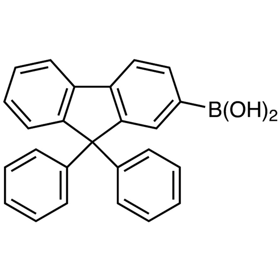 9,9-Diphenylfluorene-2-boronic Acid (contains varying amounts of Anhydride)  - CAS 400607-31-0