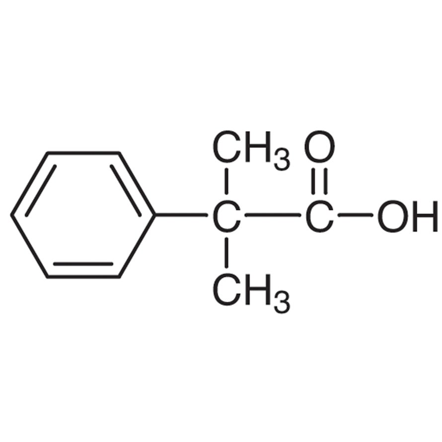 2-Phenylisobutyric Acid >98.0%(GC)(T) - CAS 826-55-1
