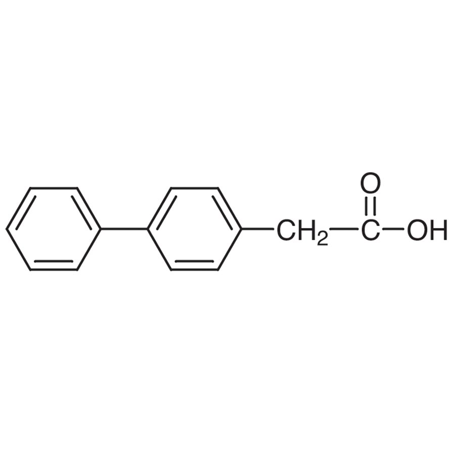 4-Biphenylacetic Acid >98.0%(T)(HPLC) - CAS 5728-52-9