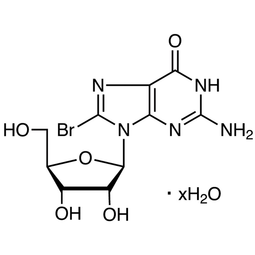 8-Bromoguanosine Hydrate >98.0%(T)(HPLC) - CAS 4016-63-1
