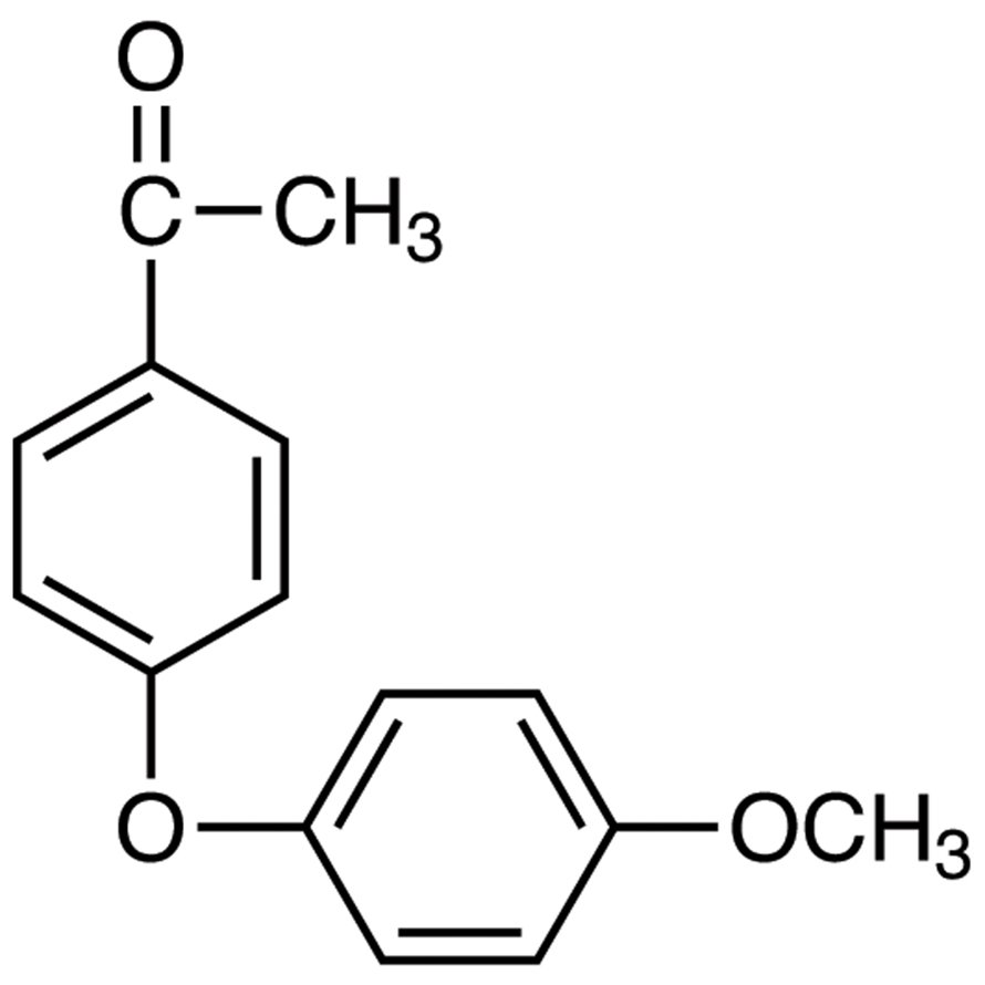 4'-(4-Methoxyphenoxy)acetophenone >98.0%(GC) - CAS 54916-28-8