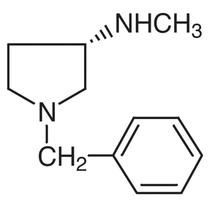 (3S)-(+)-1-Benzyl-3-(methylamino)pyrrolidine >98.0%(GC) - CAS 169749-99-9