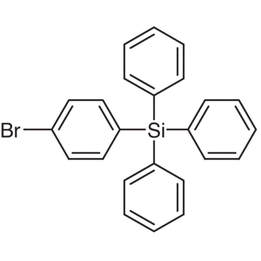 4-Bromotetraphenylsilane >96.0%(GC) - CAS 18737-40-1