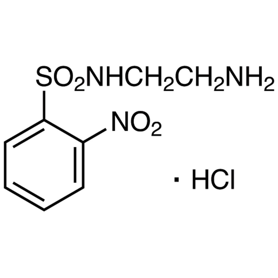 N-(2-Aminoethyl)-2-nitrobenzenesulfonamide Hydrochloride >98.0%(T) - CAS 92504-03-5