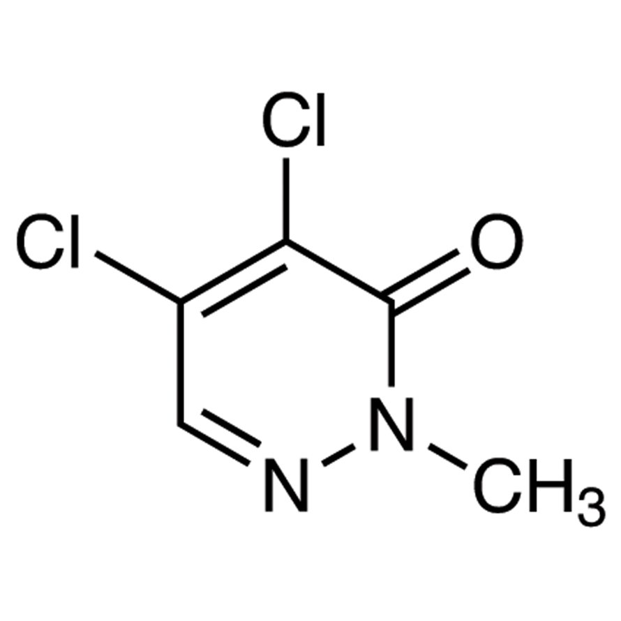 4,5-Dichloro-2-methyl-3(2H)-pyridazinone >98.0%(GC) - CAS 933-76-6