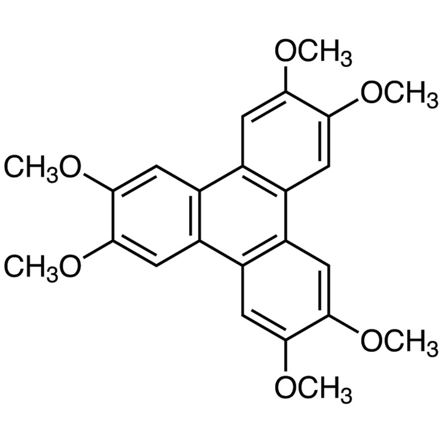 2,3,6,7,10,11-Hexamethoxytriphenylene >95.0%(GC) - CAS 808-57-1