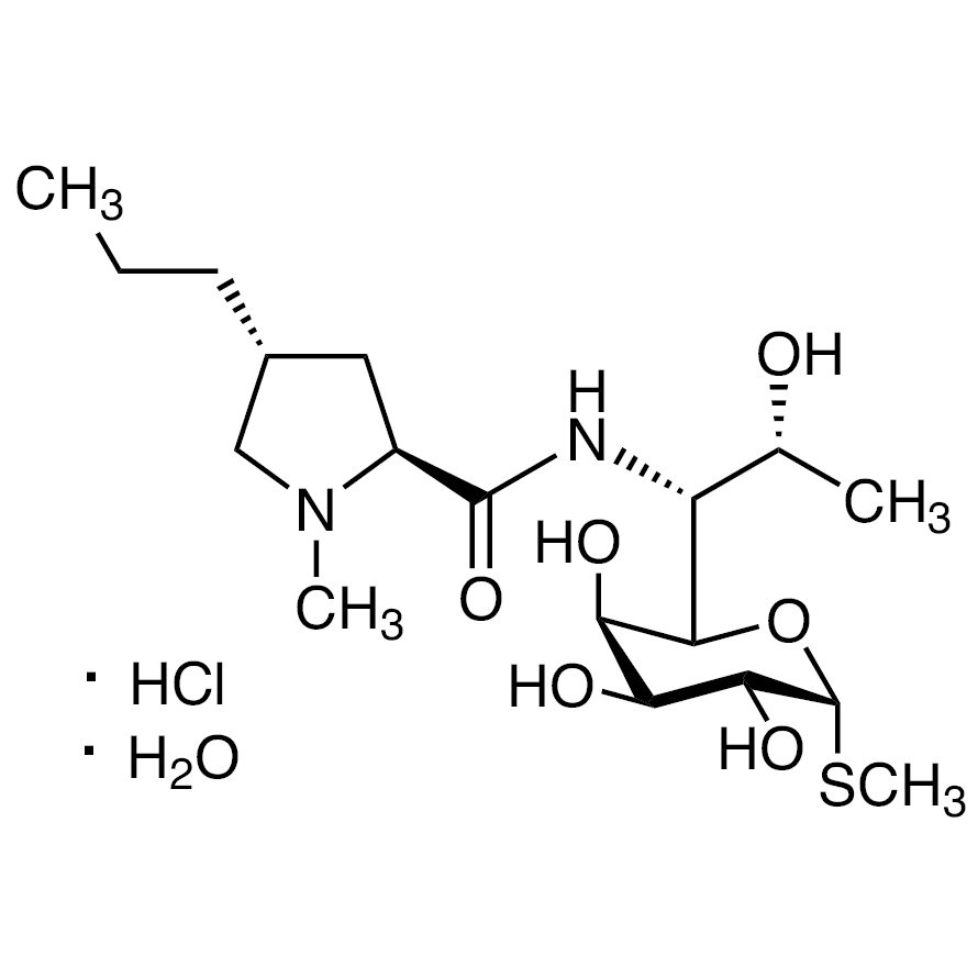 Lincomycin Hydrochloride Monohydrate >98.0%(T) - CAS 7179-49-9