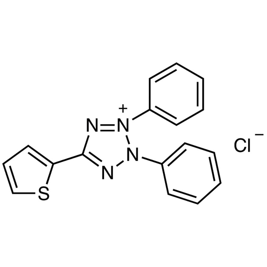 2,3-Diphenyl-5-(2-thienyl)tetrazolium Chloride >97.0%(T)(HPLC) - CAS 38800-20-3