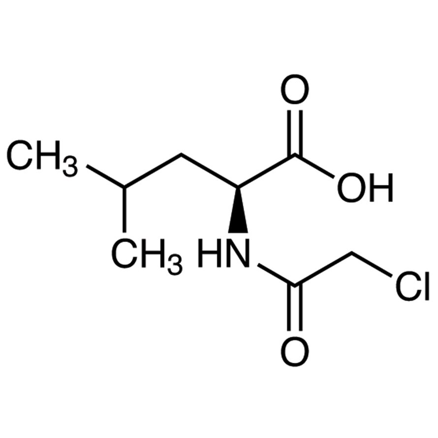 N-Chloroacetyl-L-leucine >99.0%(T) - CAS 688-12-0